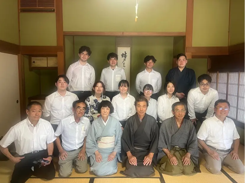 長岡技大茶道部OB月釜