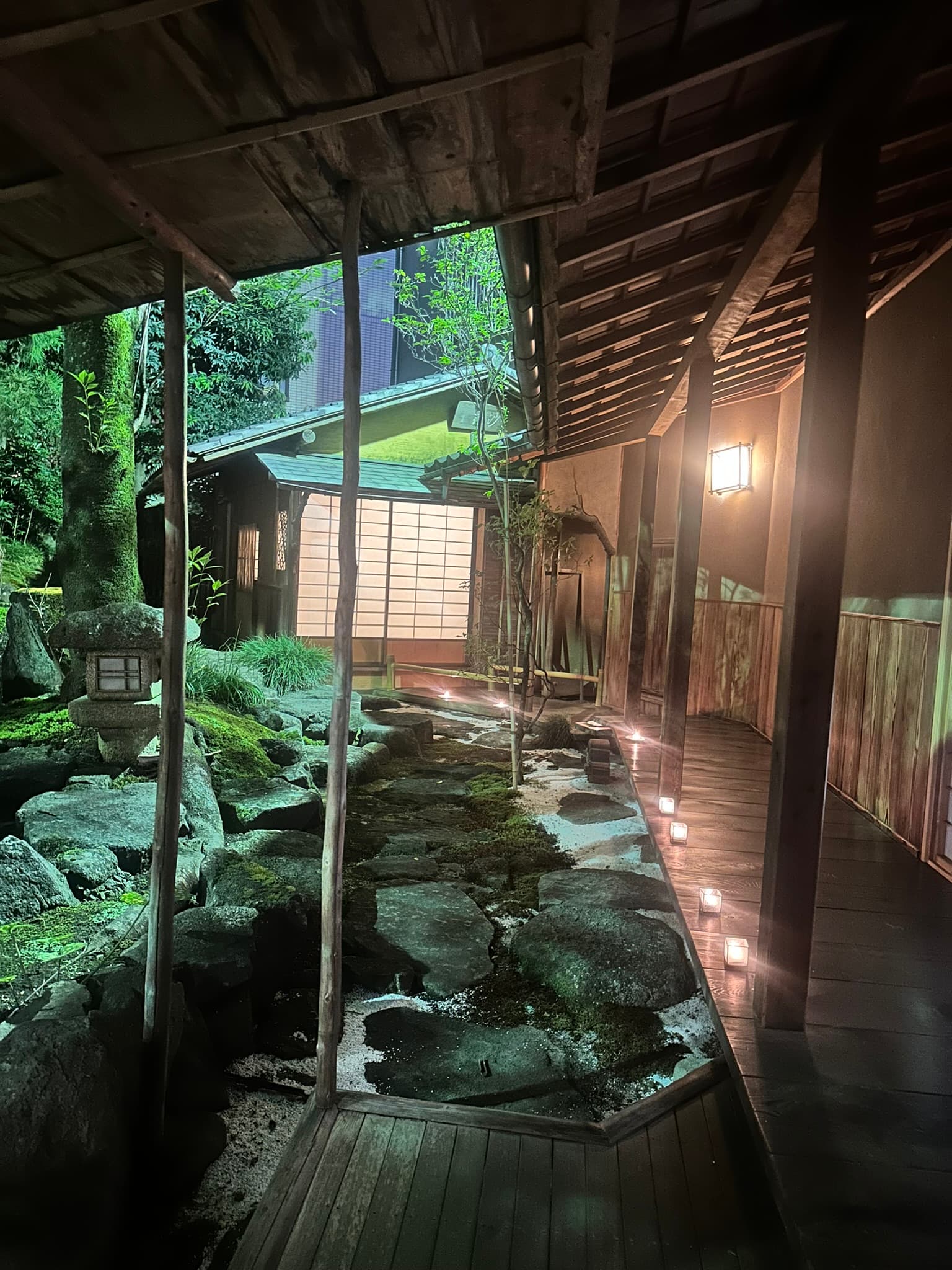 石州流月釜 八月 茶事「夜会一献 」